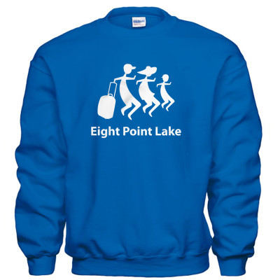 Eight Point Lake Crew Sweatshirt